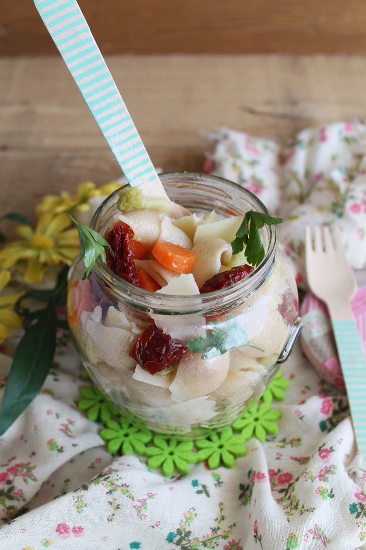 Insalata di pasta senza glutine per Piaceri Mediterranei - La Cassata Celiaca