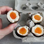 Petits œufs au chocolat et crème au mascarpone - La Cassata Celiaca