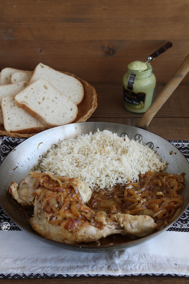 Yassa Poulet sans gluten - La Cassata Celiaca