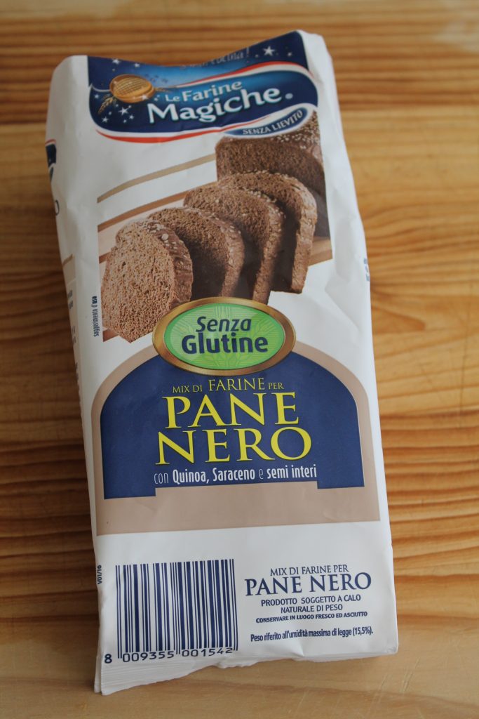 Mix per pane nero senza glutine Le farine magiche- La Cassata Celiaca