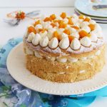 Chiffon cake au citron et orange sans gluten - La Cassata Celiaca