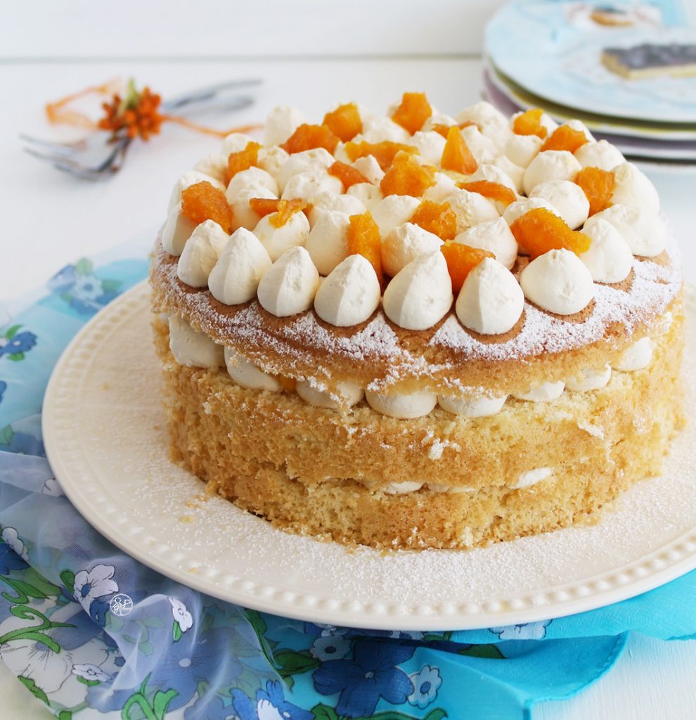 Fluffosa al limone e arancia senza glutine - La Cassata Celiaca Fluffosa al limone e arancia senza glutine - La Cassata Celiaca