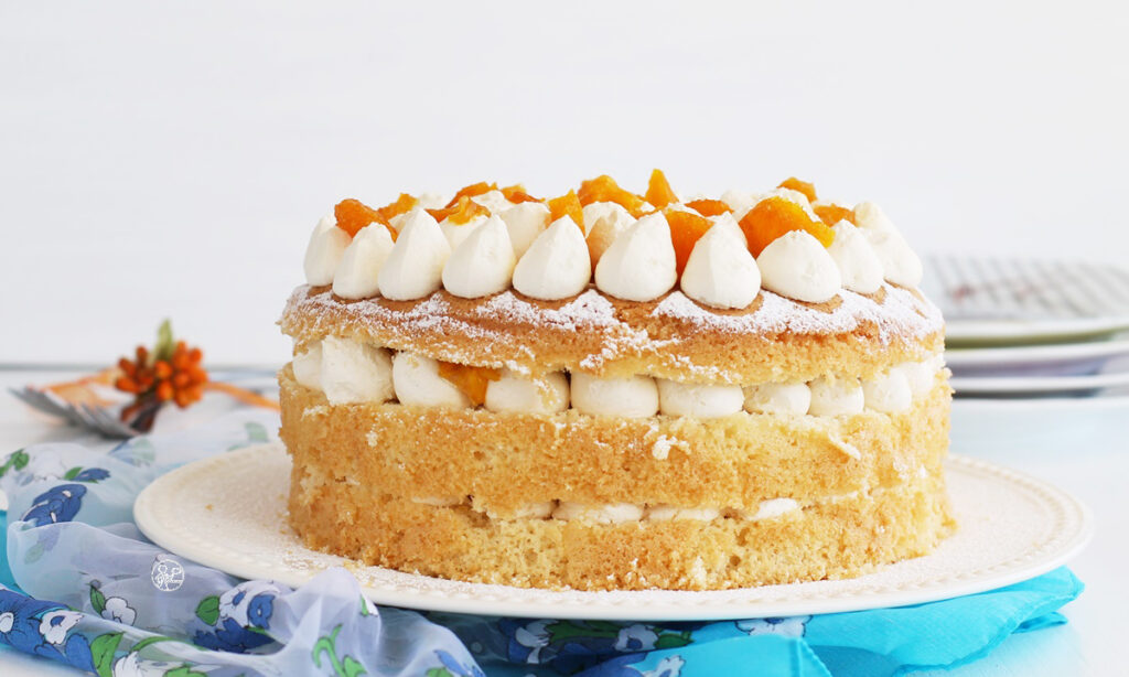 Fluffosa al limone e arancia senza glutine - La Cassata Celiaca Fluffosa al limone e arancia senza glutine - La Cassata Celiaca