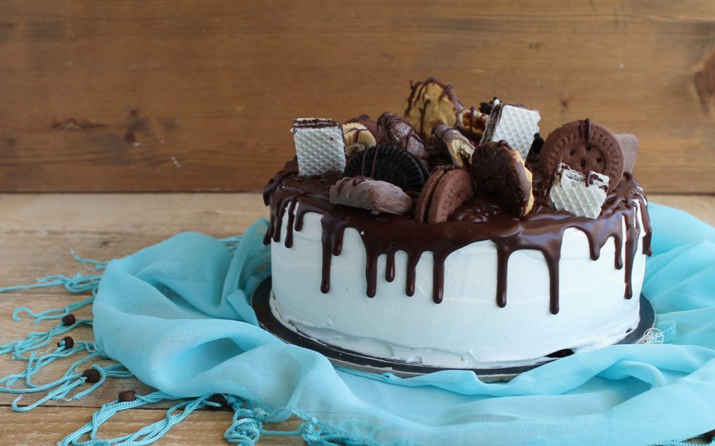 Drip cake au chocolat sans gluten, la vidéo - La Cassata Celiaca