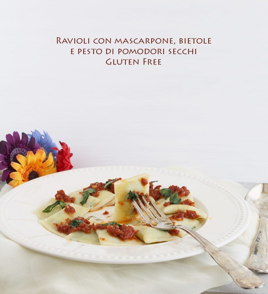 Ravioli senza glutine con bietole e mascarpone - La Cassata Celiaca Ravioli senza glutine con bietole e mascarpone - La Cassata Celiaca