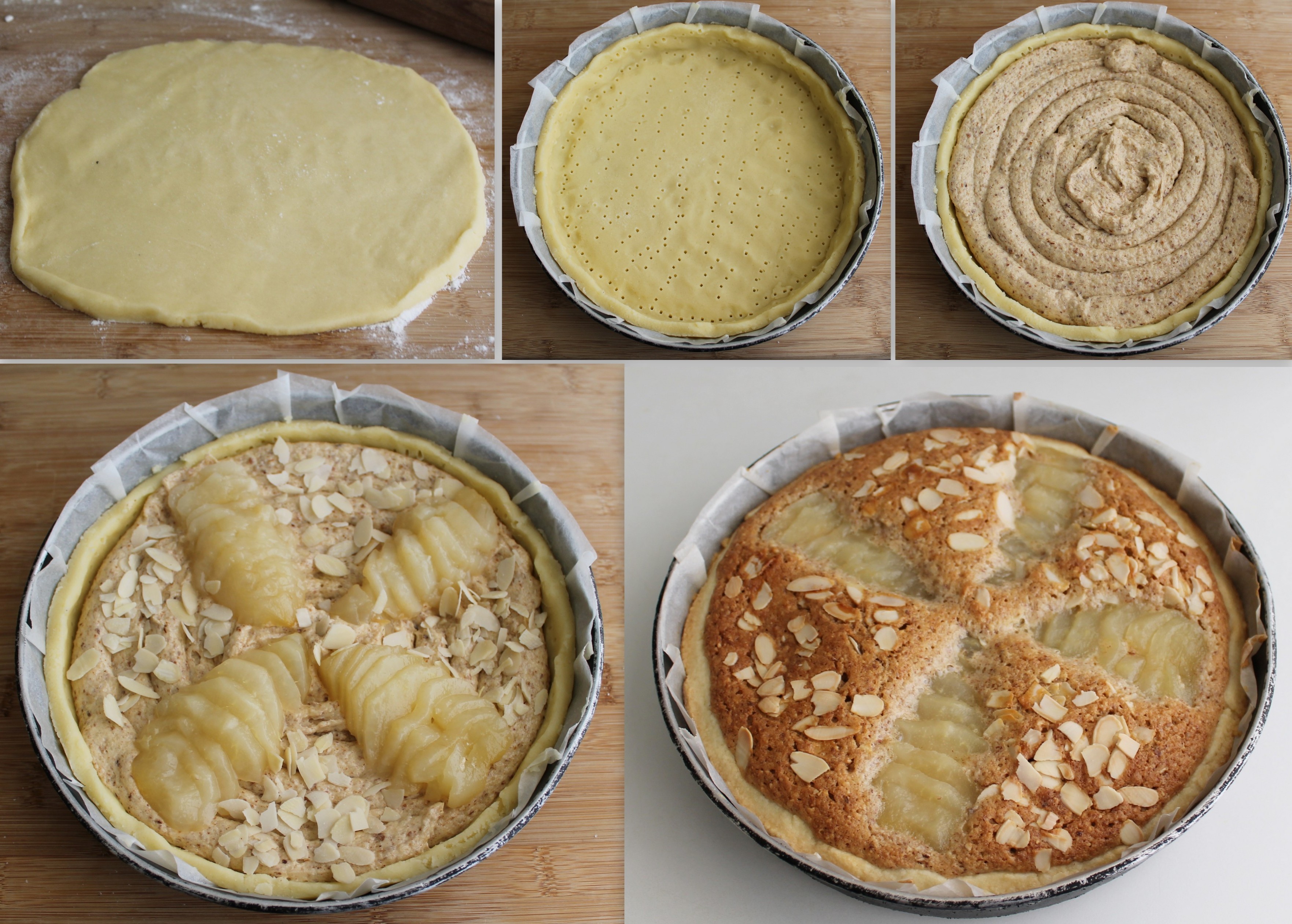 Tarte Bourdaloue senza glutine - La Cassata Celiaca