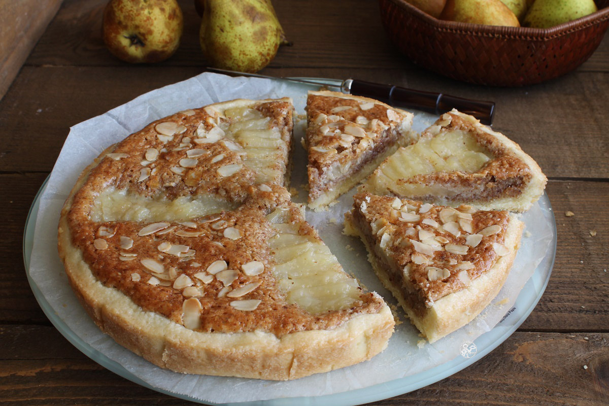 Tarte Bourdaloue senza glutine - La Cassata Celiaca Tarte Bourdaloue senza glutine - La Cassata Celiaca
