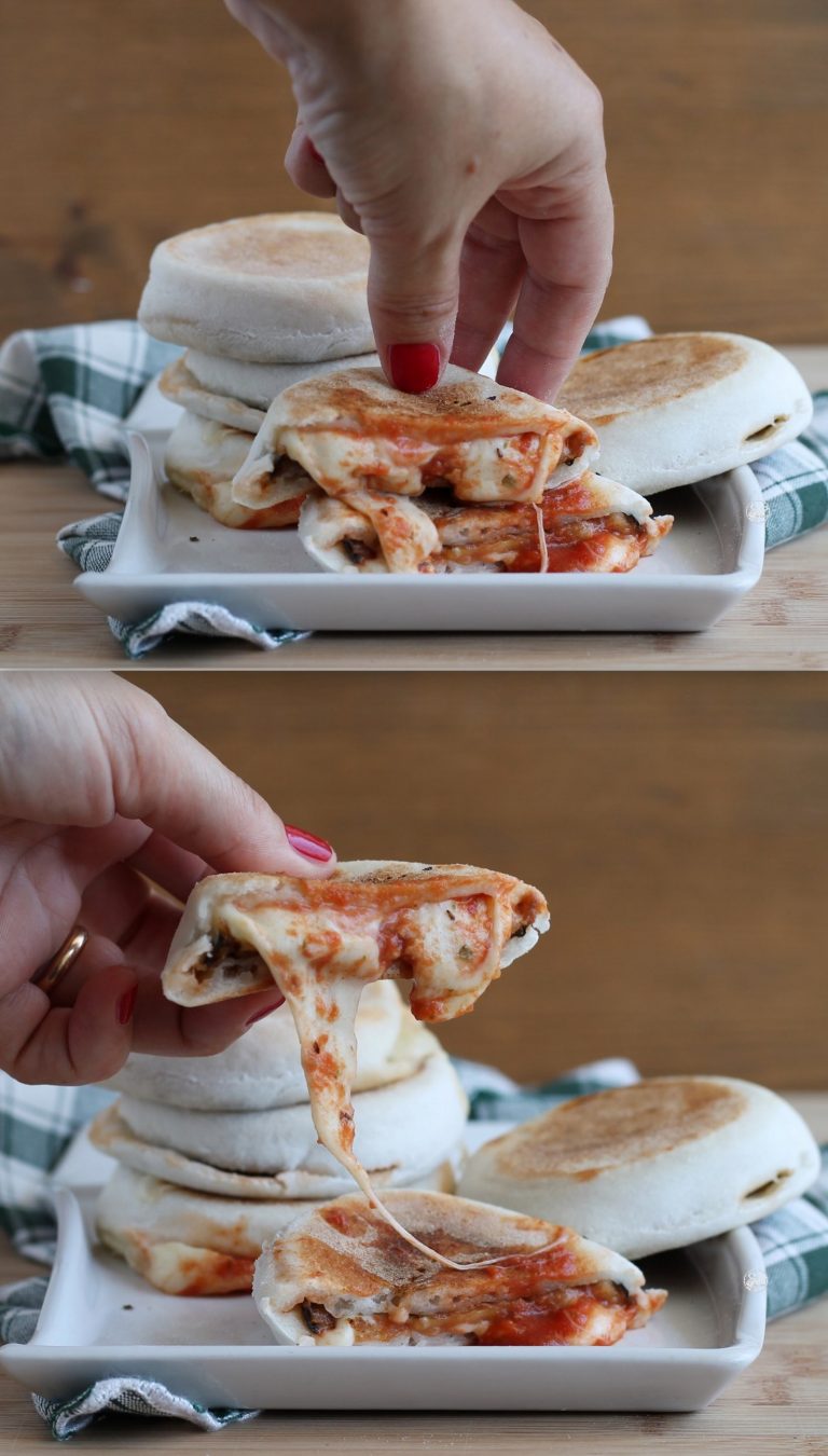 Mini galette à la parmigiana sans gluten - La Cassata Celiaca