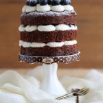 Naked cake ai mirtilli senza glutine
