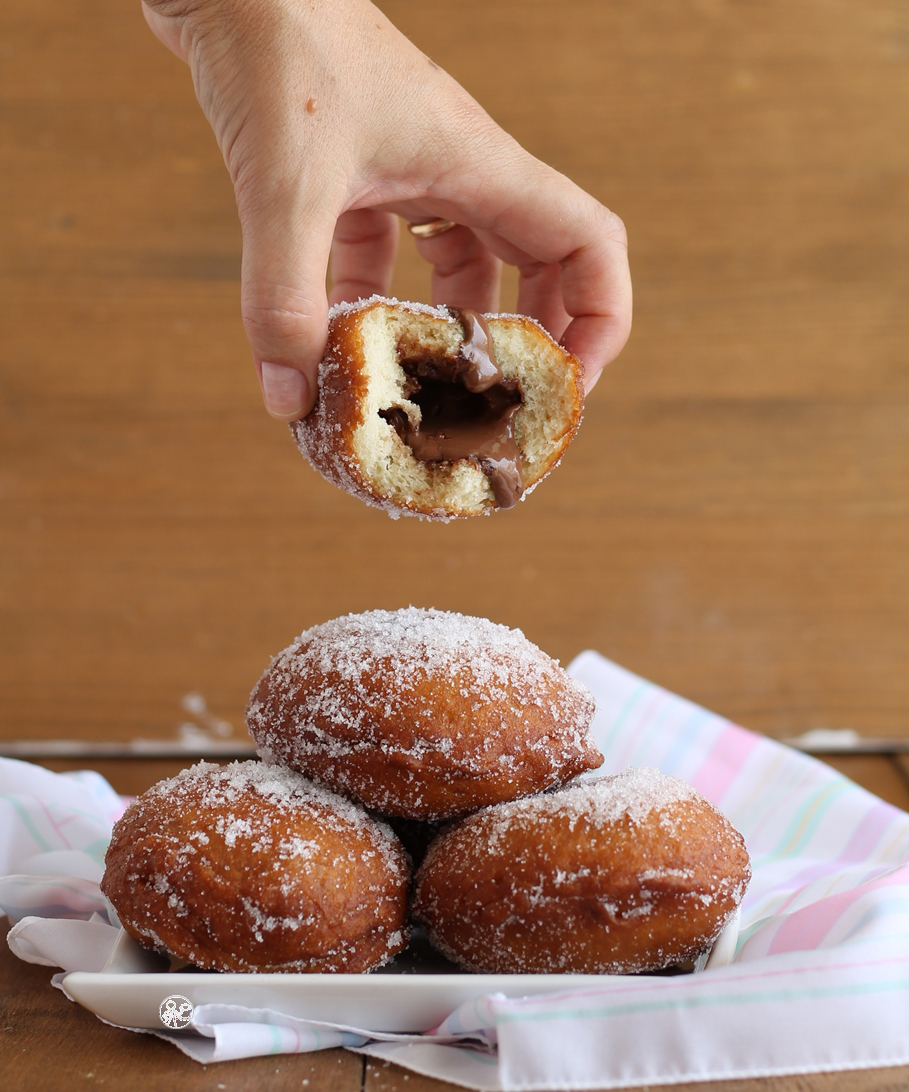 Beignets farcis sans gluten - La Cassata Celiaca