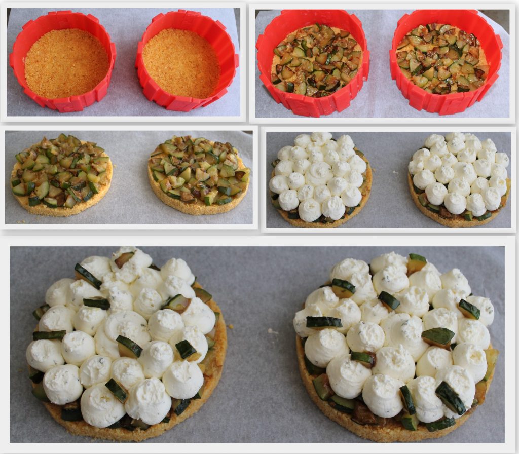 Cheesecake aux courgettes sans gluten - La Cassata Celiaca