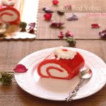 Red velvet cake roll sans gluten - La Cassata Celiaca