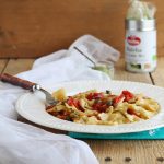 Pasta fresca al matcha con peperoni, senza glutine e senza lattosio - La Cassata Celiaca