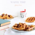 Waffel sans gluten avec figues et raisin - La Cassata Celiaca