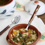 Minestra di zucca e bietole con pasta senza glutine - La Cassata Celiaca