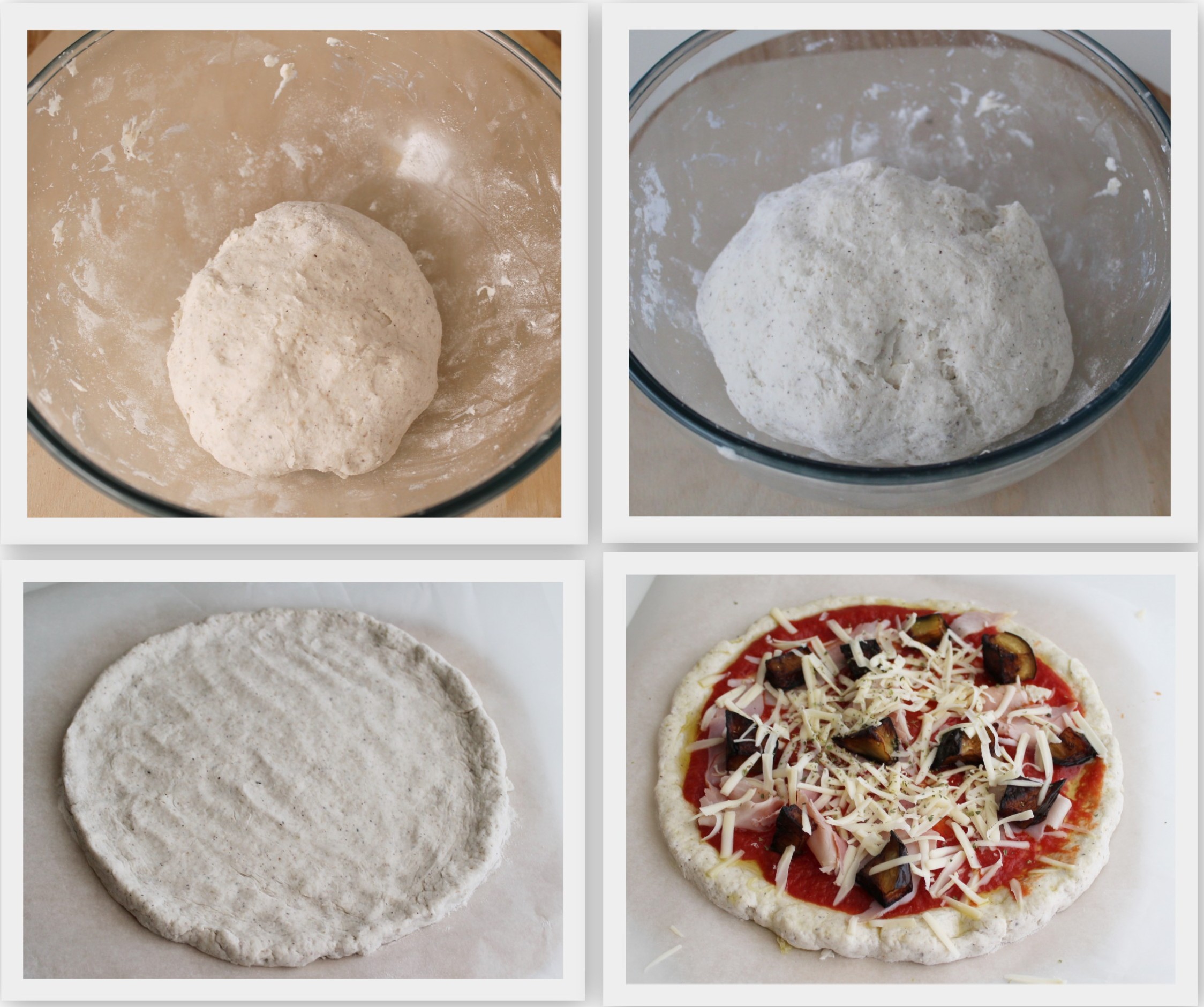 Pizza sans gluten et sans mix du commerce - La Cassata Celiaca