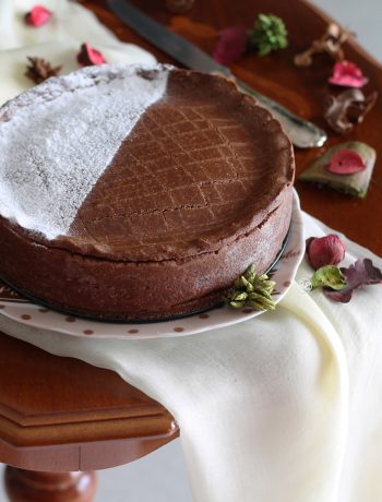 Torta basca al cioccolato senza glutine - La Cassata Celiaca