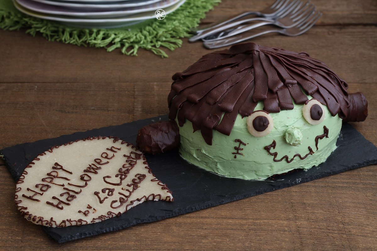 Gâteau pour Halloween sans gluten - La Cassata Celiaca