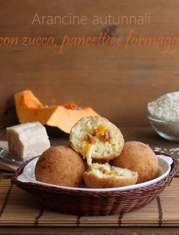 Arancine alla zucca senza glutine per Nutrifree - La Cassata Celiaca