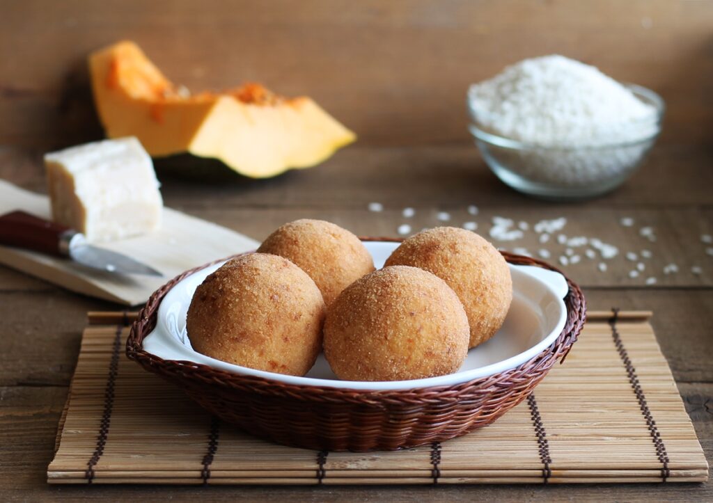 Arancine au potiron sans gluten - La Cassata Celiaca Arancine au potiron sans gluten - La Cassata Celiaca