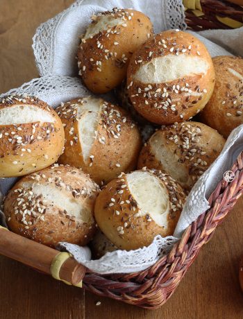 Petits pains Laugenbrot au levain et sans gluten - La Cassata Celiaca