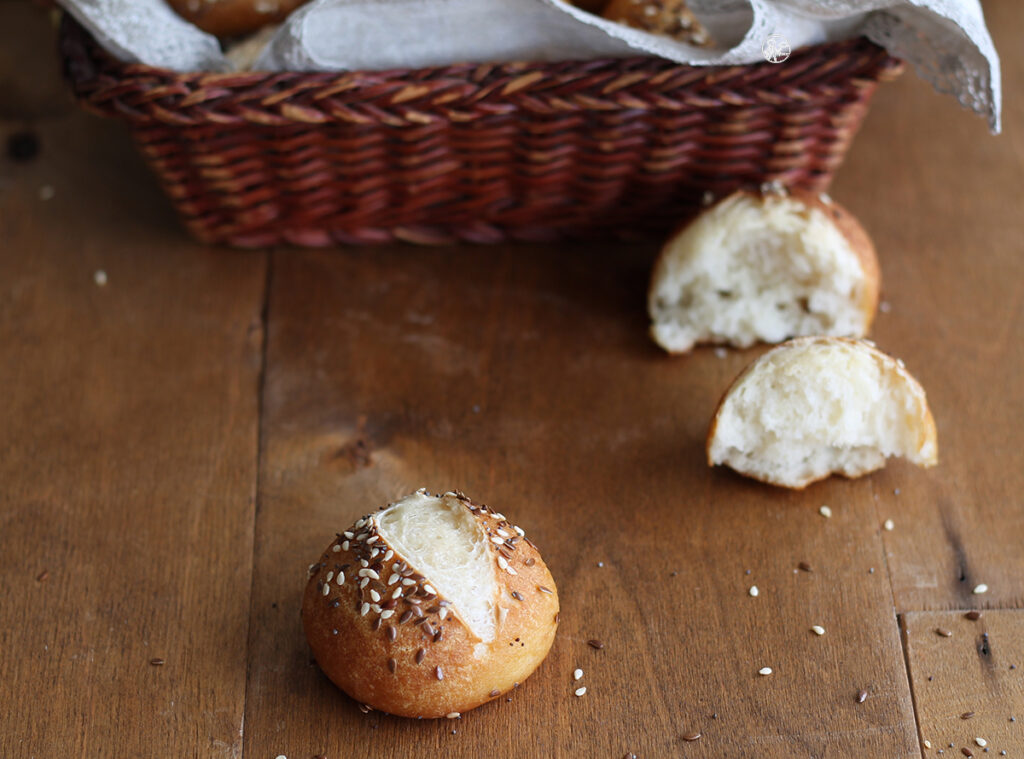 Petits pains Laugenbrot au levain et sans gluten - La Cassata