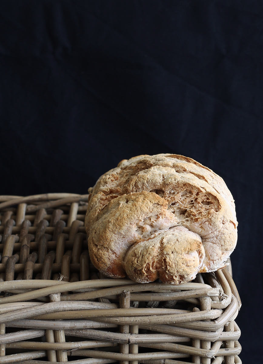Pane senza glutine con farine naturali, no mix - La Cassata Celiaca