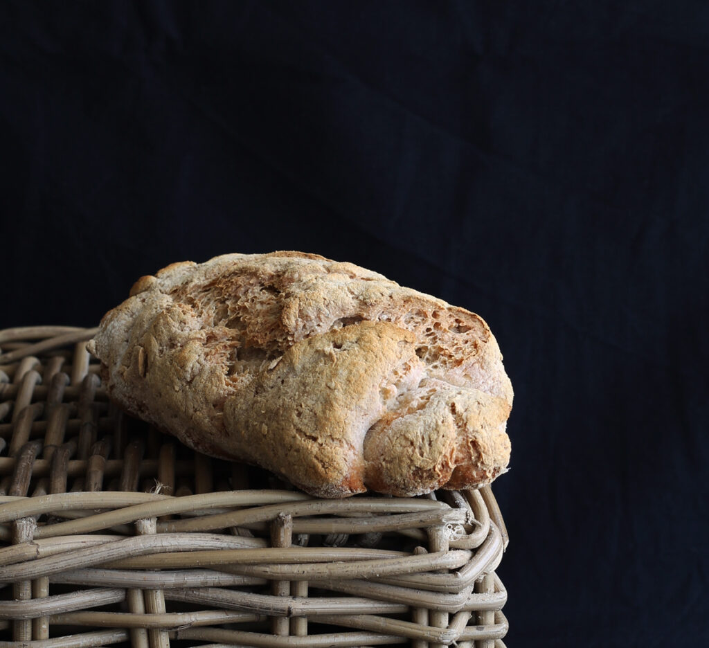 Pane senza glutine con farine naturali, no mix - La Cassata Celiaca