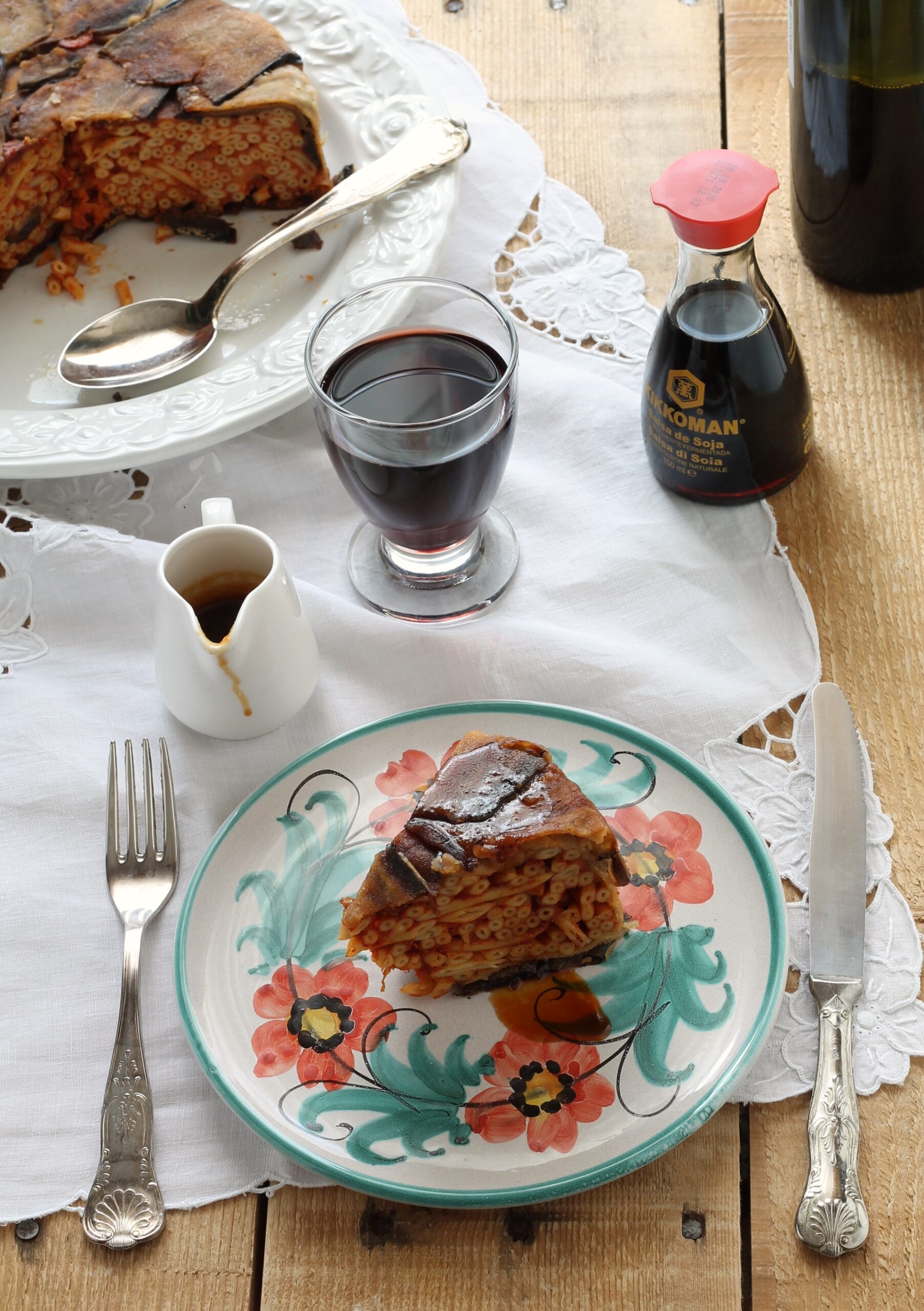 Timbale de bucatini à la sicilienne sans gluten - La Cassata Celiaca