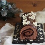 Bûche au double chocolat sans gluten - La Cassata Celiaca