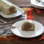 Bûche pistache-chocolat sans gluten - La Cassata Celiaca