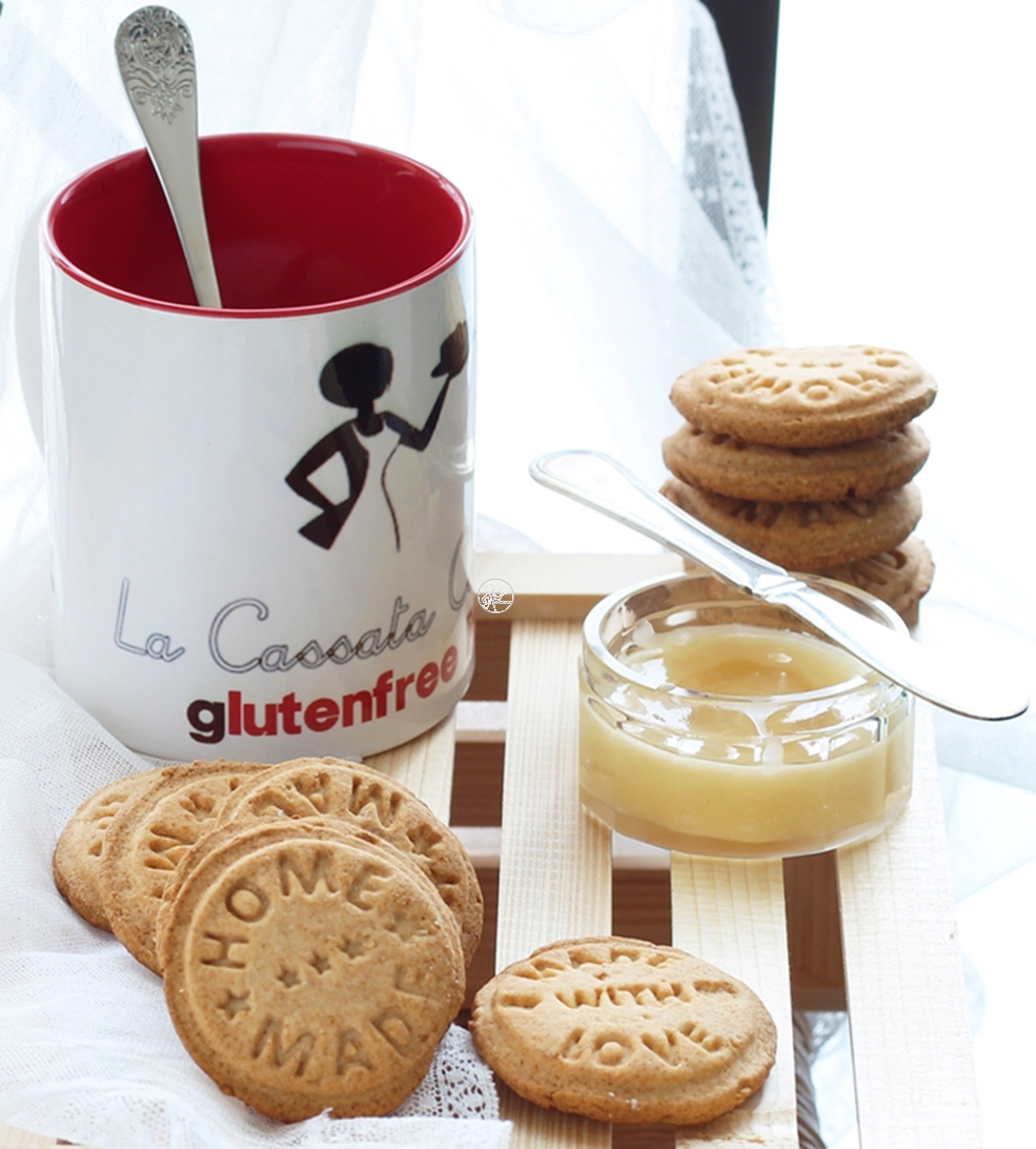 Biscuits au miel et orange, sans gluten et sans œufs - La Cassata Celiaca