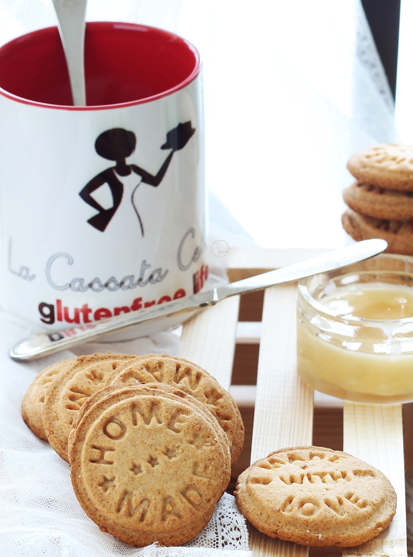 Biscotti al miele e arancia senza glutine e senza uova - La Cassata Celiac