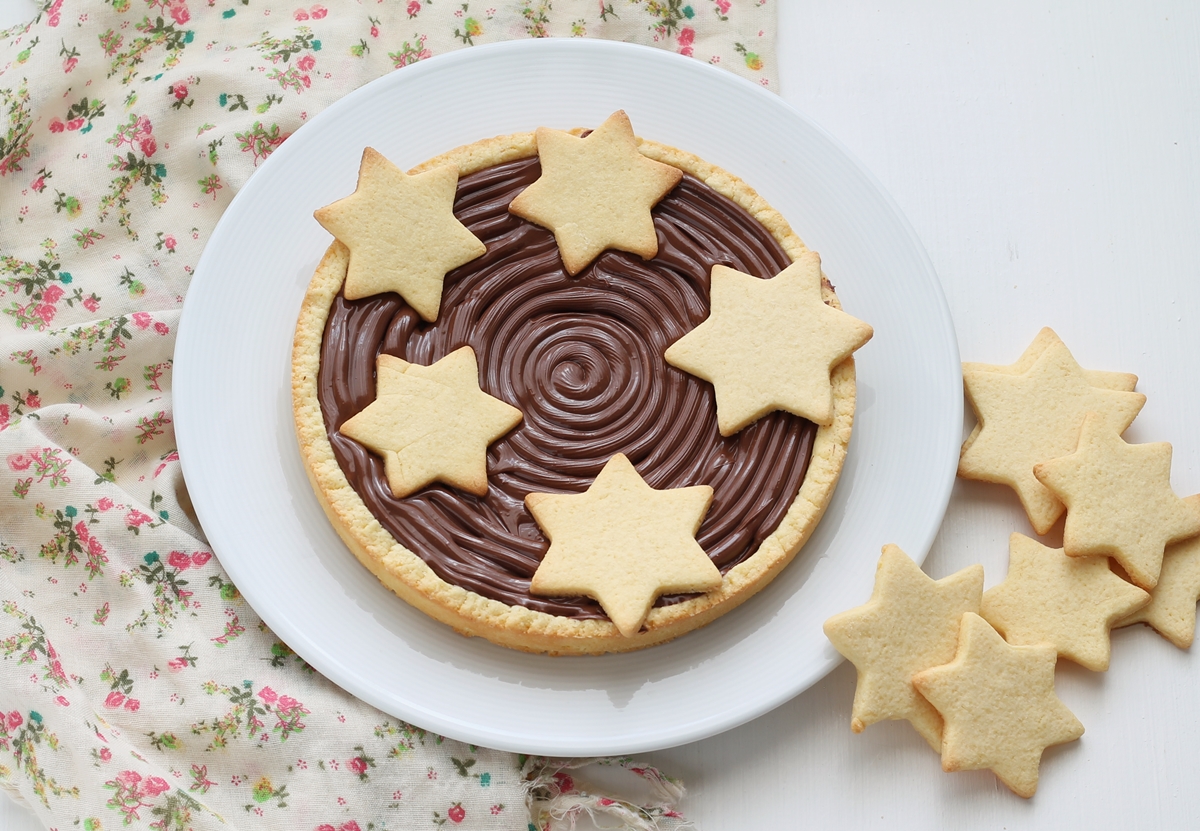 Crostata con Nutella senza glutine - La Cassata Celiaca