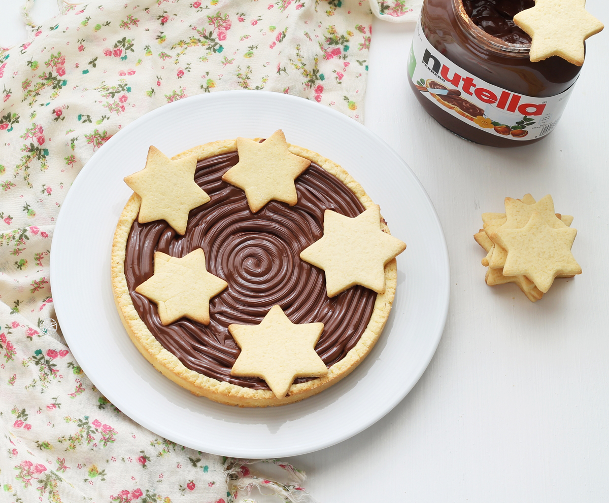 Crostata con Nutella senza glutine - La Cassata Celiaca