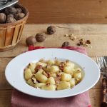 Gnocchis sans gluten avec speck et noix - La Cassata Celiaca
