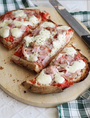 Ciabatta de pain-pizza sans gluten - La Cassata Celiaca