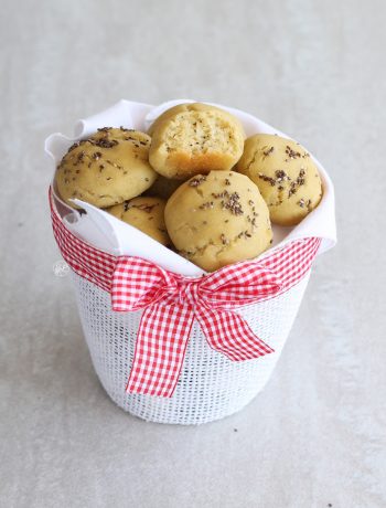 Petits pains apéritif à la farine de petits pois sans gluten - La Cassata Celiaca