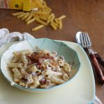Pennette con pecorino e guanciale, senza glutine - La Cassata Celiaca