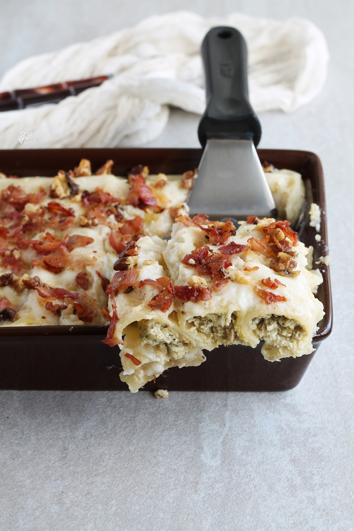 Cannelloni con ricotta e carciofi senza glutine - La Cassata Celiaca