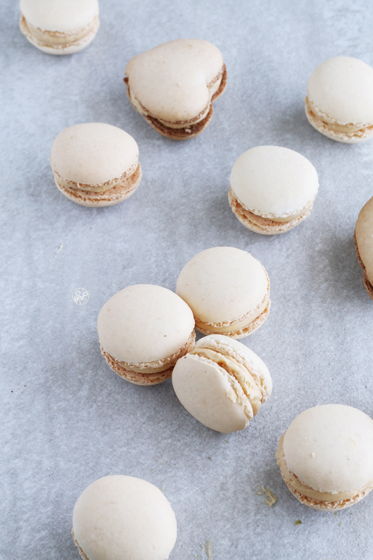 Macarons con crema al caramello senza glutine - La Cassata Celiaca