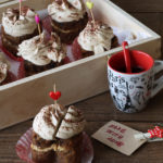 Muffins avec ganache au café sans gluten - La Cassata Celiaca