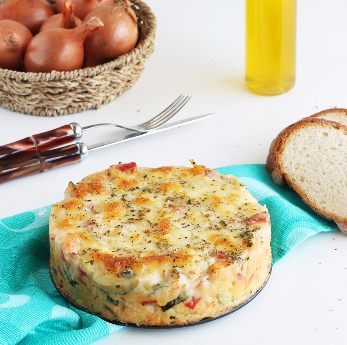 Torta di verdure senza glutine - La Cassata Celiaca