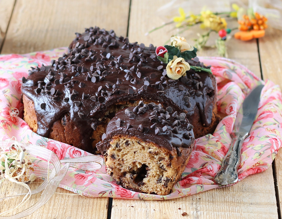 Colomba au chocolat sans gluten- La Cassata Celiaca