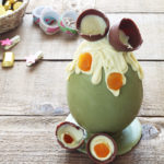 Uovo di Pasqua al pistacchio senza glutine - La Cassata Celiaca