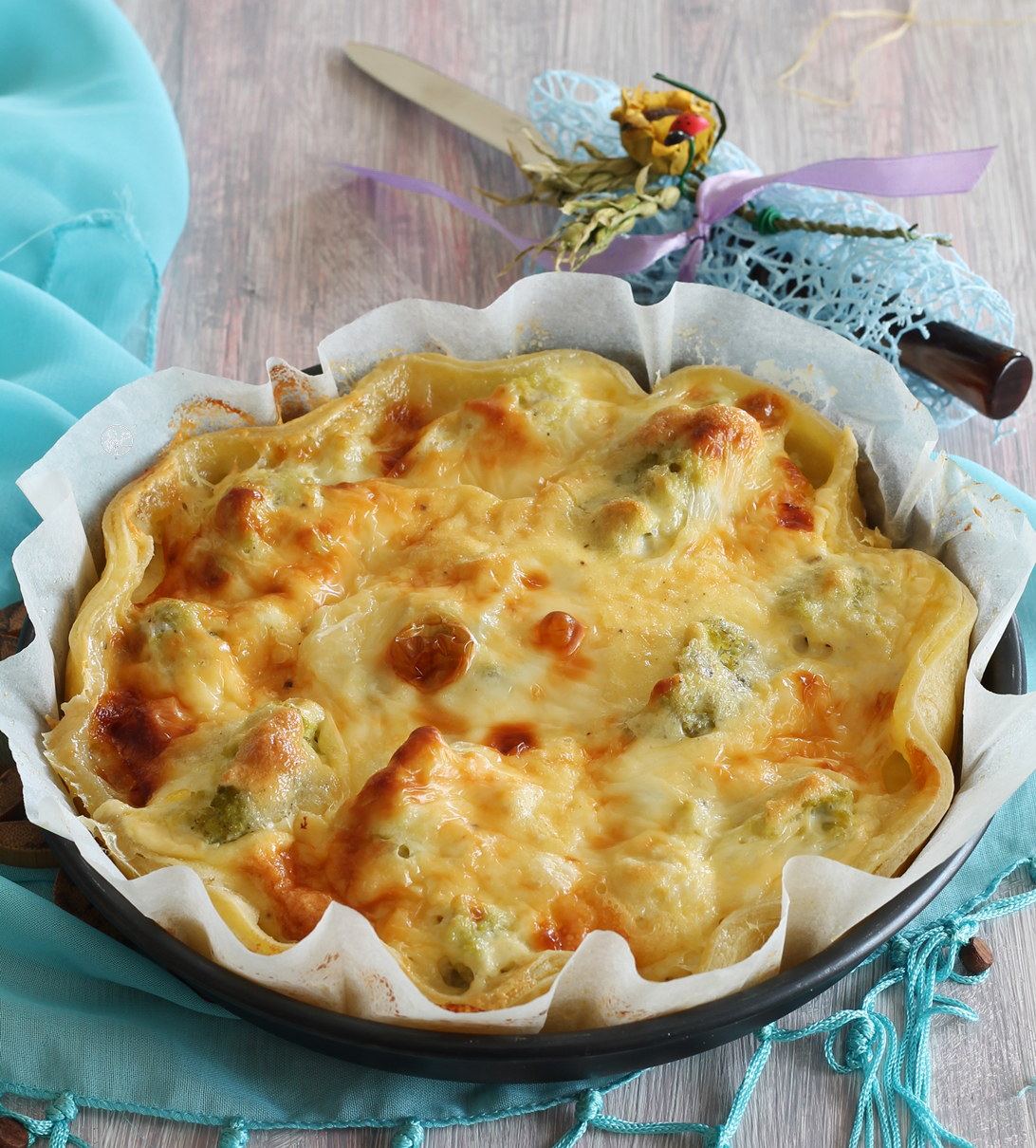 Quiche con cavolfiore senza glutine - La Cassata Celiaca Quiche con cavolfiore senza glutine - La Cassata Celiaca