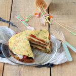 Torta di frittata e verdure - La Cassata Celiaca
