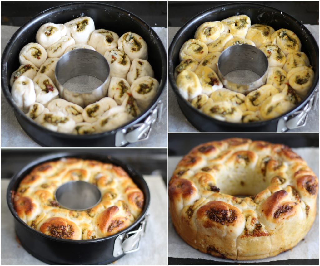 Brioche senza glutine con pesto e gorgonzola - La Cassata Celiaca