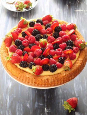 Tarte moelleuse sans gluten aux fruits - La Cassata Celiaca