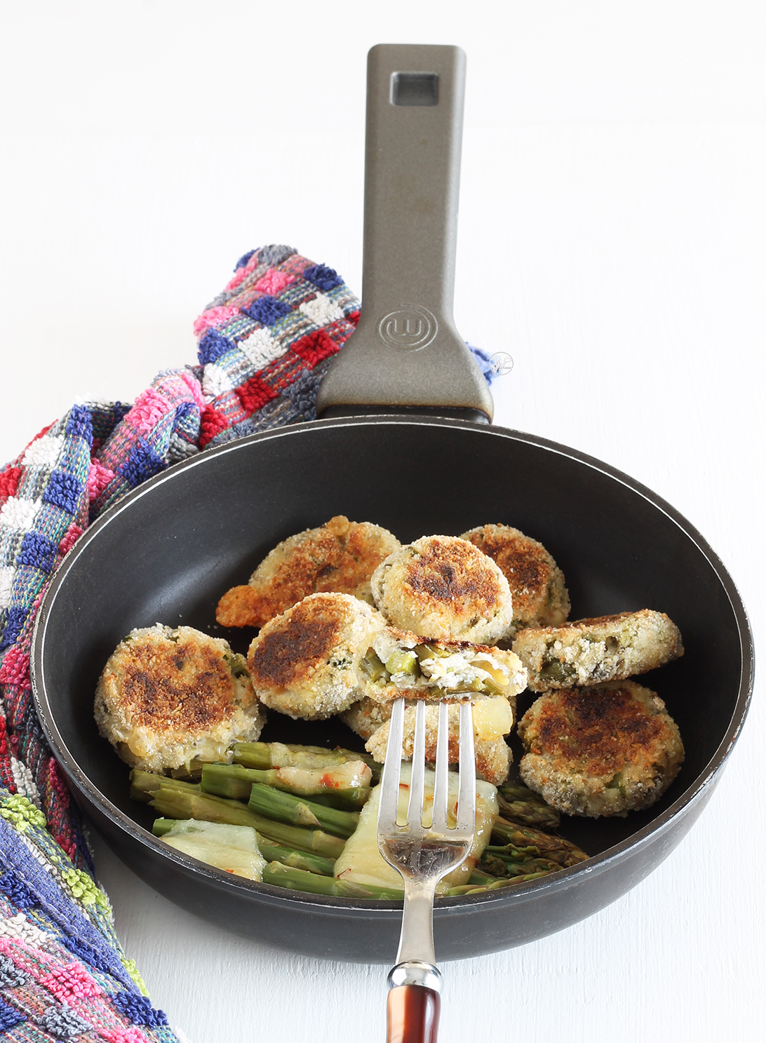 Polpette senza glutine con ricotta e asparagi - La Cassata Celiaca